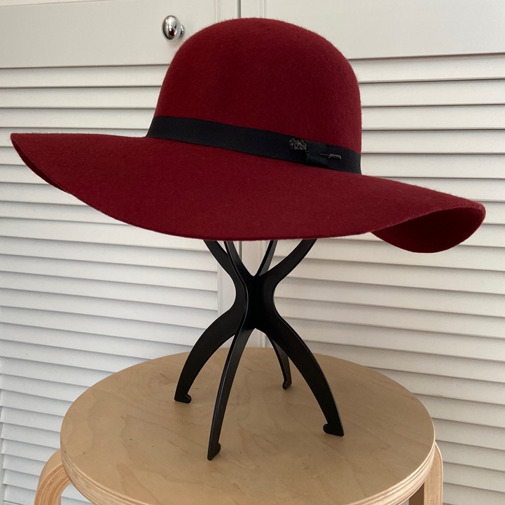 Scotch & Soda red wool hat